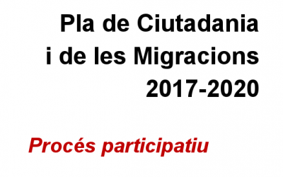 PLA DE CIUTADANIA I DE LES MIGRACIONS 2017-2020